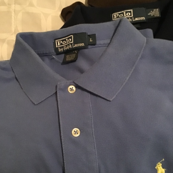 🔥🔥4PC. RALPH LAUREN, SHORT SLEEVES, NEW CONDITION SEE PICTURES - Picture 2 of 6